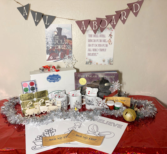 🎄 Polar Express Christmas Book Club Box