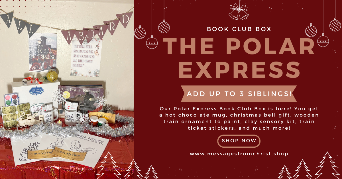 🎄 Polar Express Christmas Book Club Box