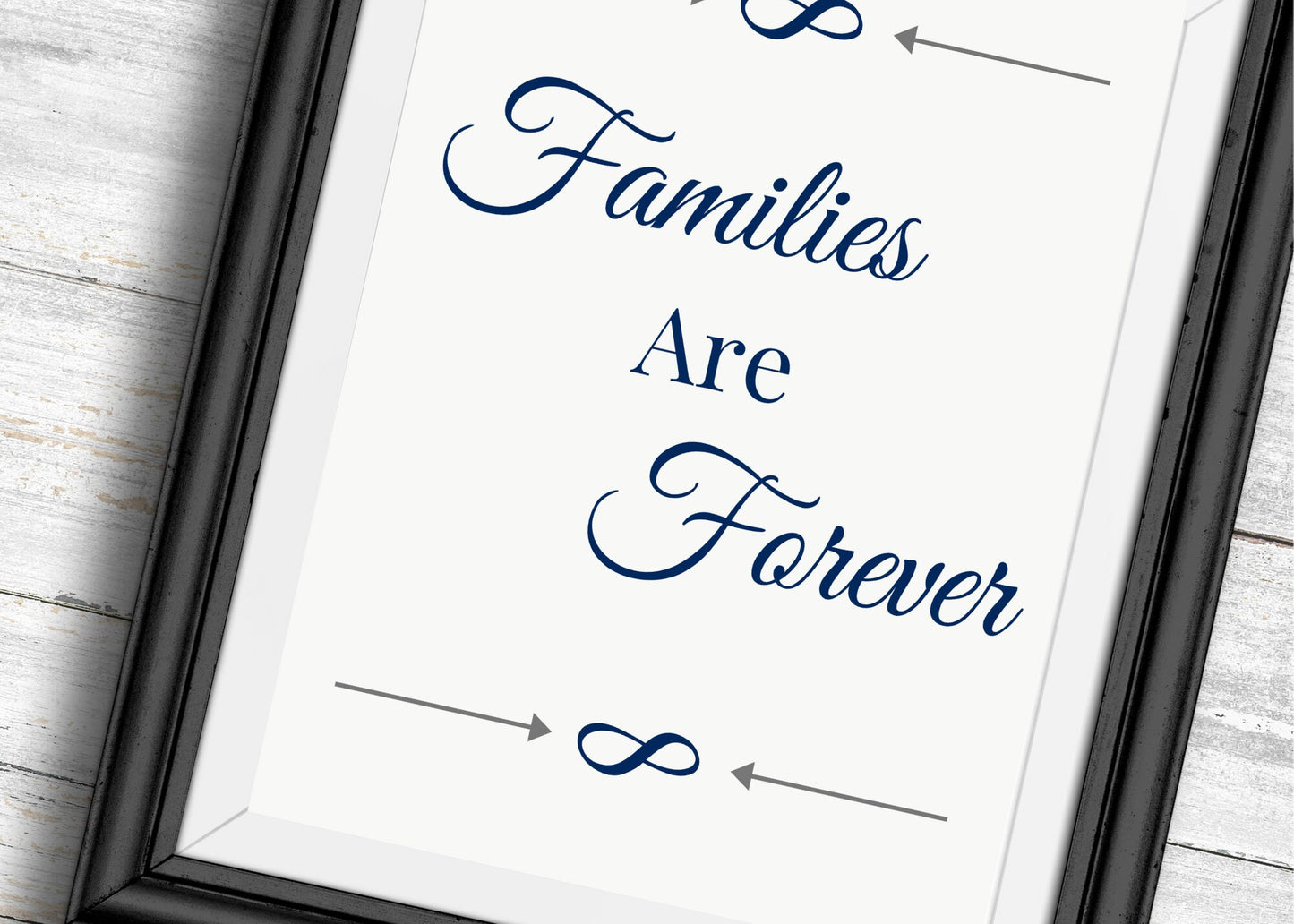 Families Are Forever Printable | LDS Home Decor | Inspirational LDS Sayings