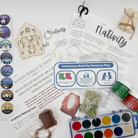 🎄✨ The Christmas Nativity Box: Celebrating the True Meaning of Christmas ✨🎄