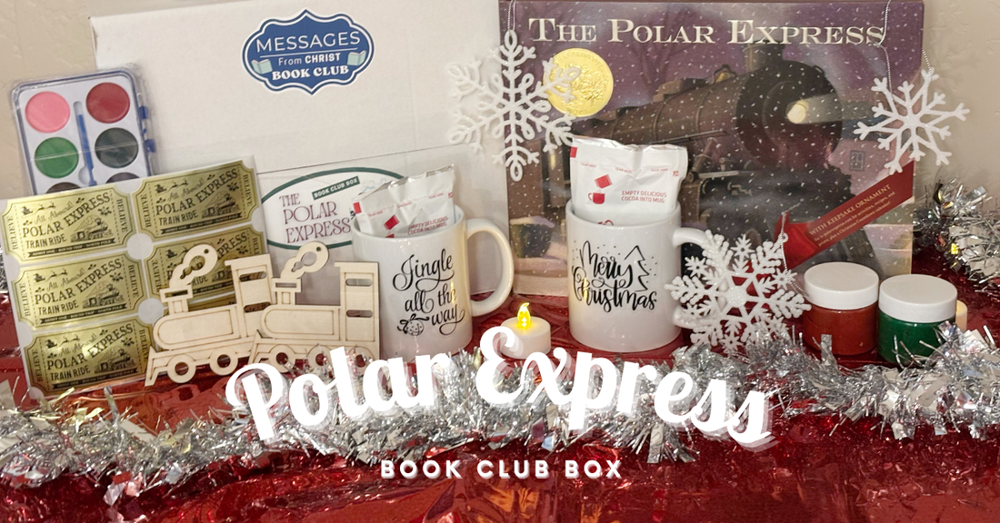 🎄 The Polar Express Book Club Box — A Magical Journey of Faith and Believing 🎁