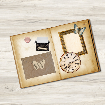 Bible Verse Mixed Media Cards | Memory Tag Flip, Scrapbooking Materials| Printable Download | Junk Journal, Gift Idea