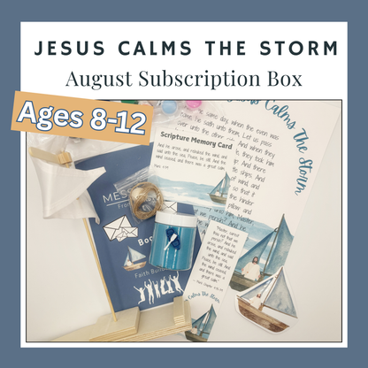 Jesus Calms the Storm - Subscription Box