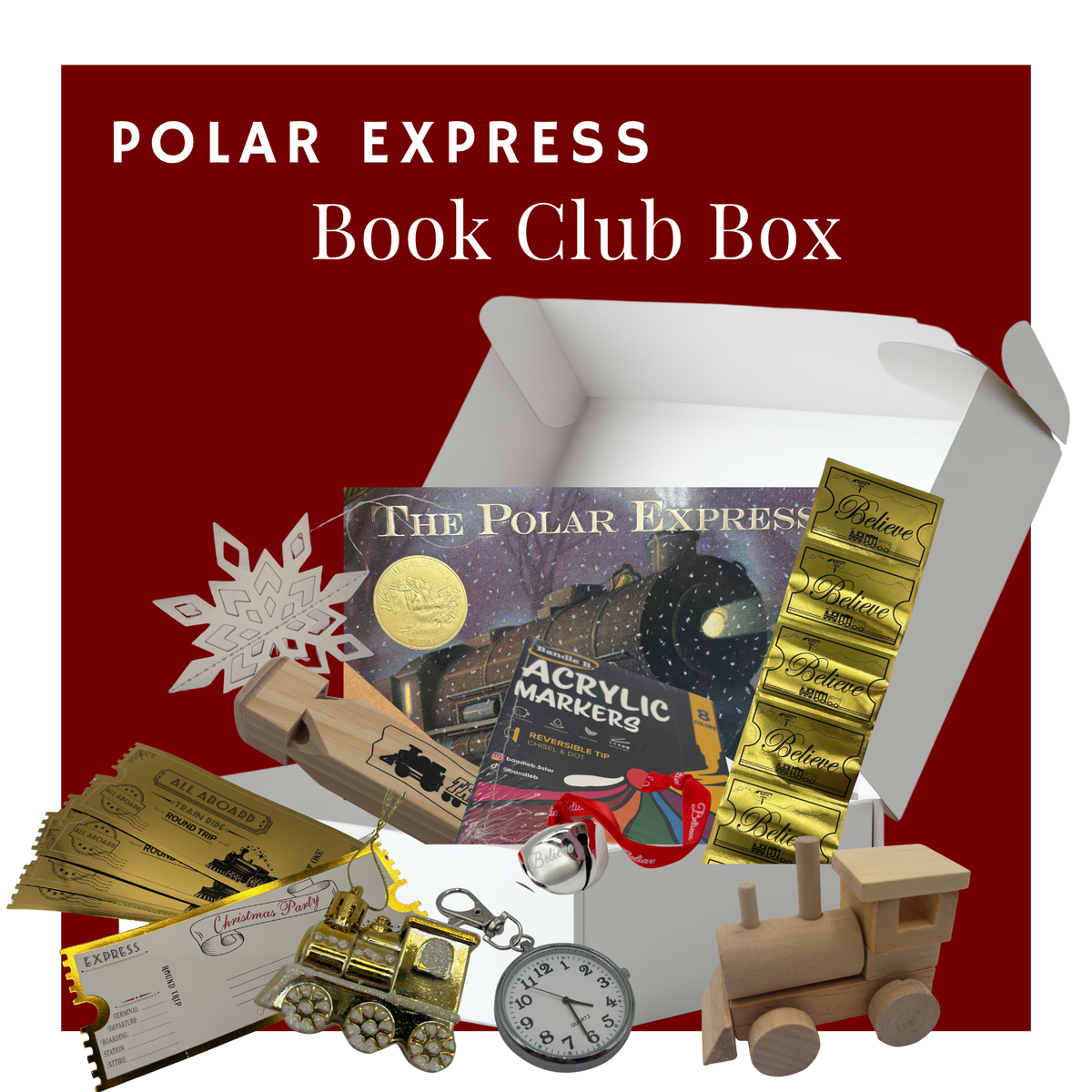 Christmas Book Club Box - Featuring the Polar Express
