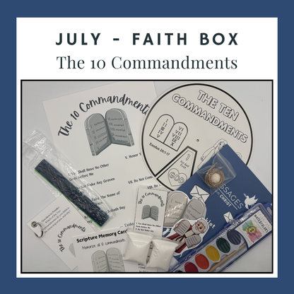 The 10 Commandments - Subscription Box