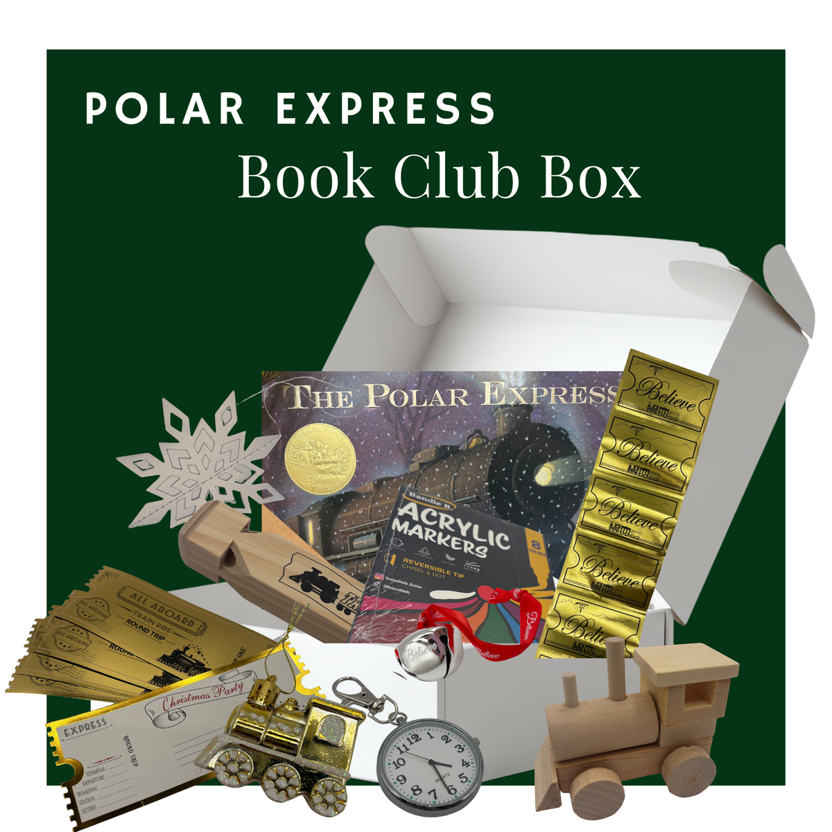 Christmas Book Club Box - Featuring the Polar Express