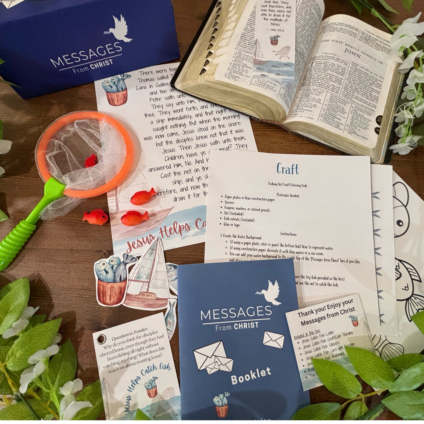 Full - Jesus Helps Catch Fish (Past Box)