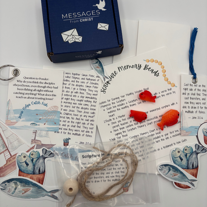 Mini - Jesus Helps Catch Fish (Past Box)