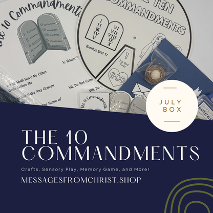 The 10 Commandments - Subscription Box