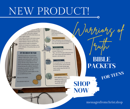 Warriors of Truth | 2026–2027 Bible Study Journey