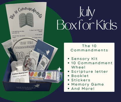 The 10 Commandments - Subscription Box