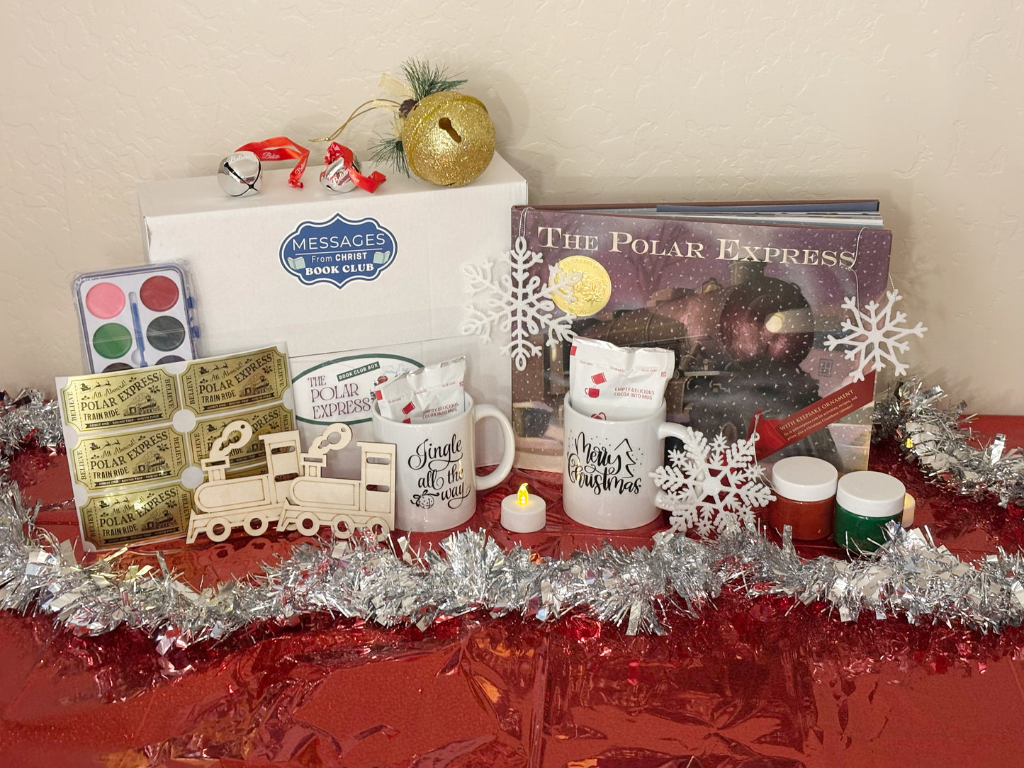 🎄 Polar Express Christmas Book Club Box