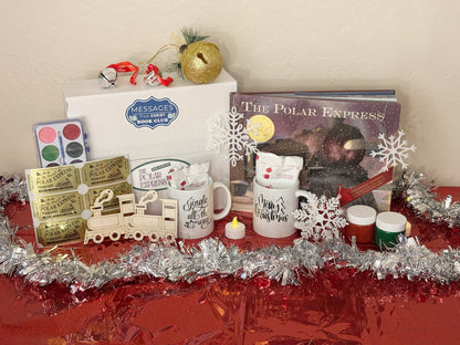 🎄 Polar Express Christmas Book Club Box