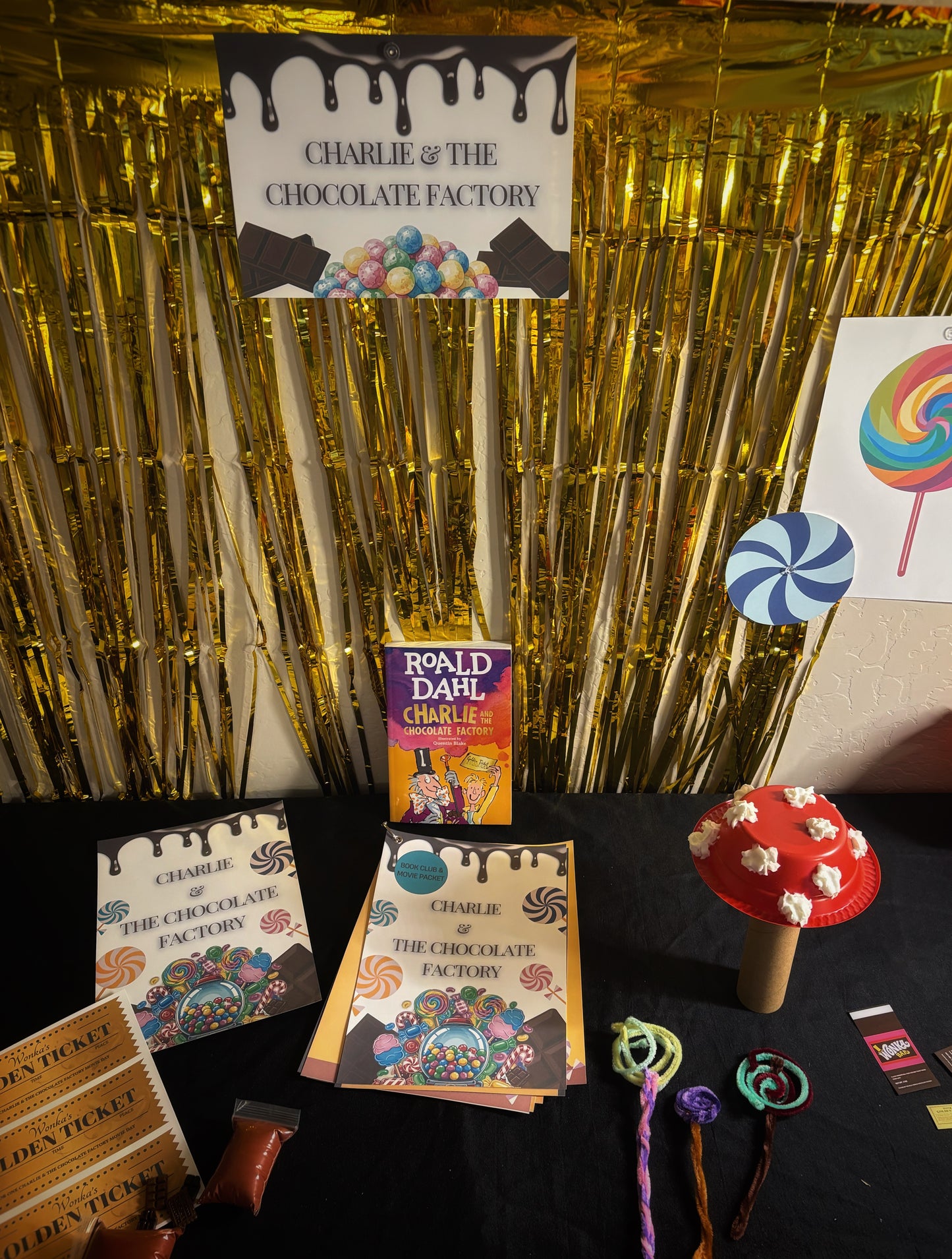 Charlie & The Chocolate Factory Book Club Box