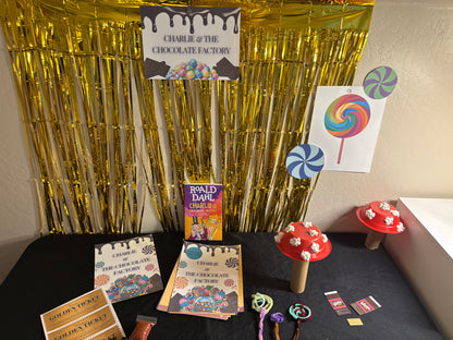 Charlie & The Chocolate Factory Book Club Box