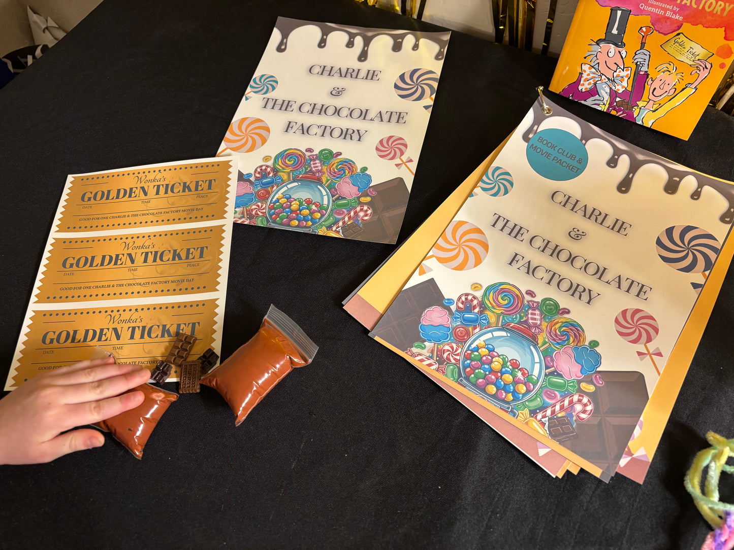 Charlie & The Chocolate Factory Book Club Box
