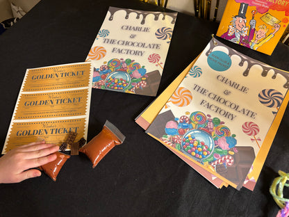 Charlie & The Chocolate Factory Book Club Box