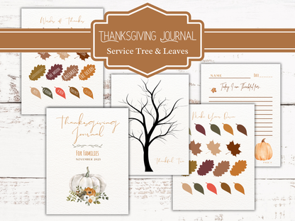 Family Thanksgiving Journal 2025: Embrace Gratitude and Create Lasting Memories | Thanksgiving Activities for Kids