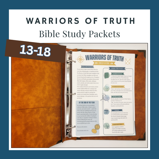 Warriors of Truth | 2026–2027 Bible Study Journey