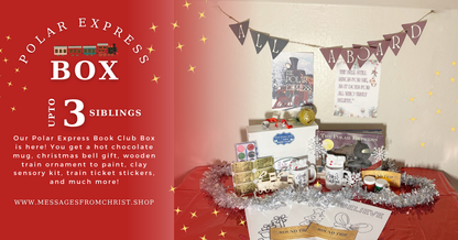 🎄 Polar Express Christmas Book Club Box