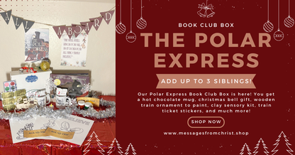 🎄 Polar Express Christmas Book Club Box