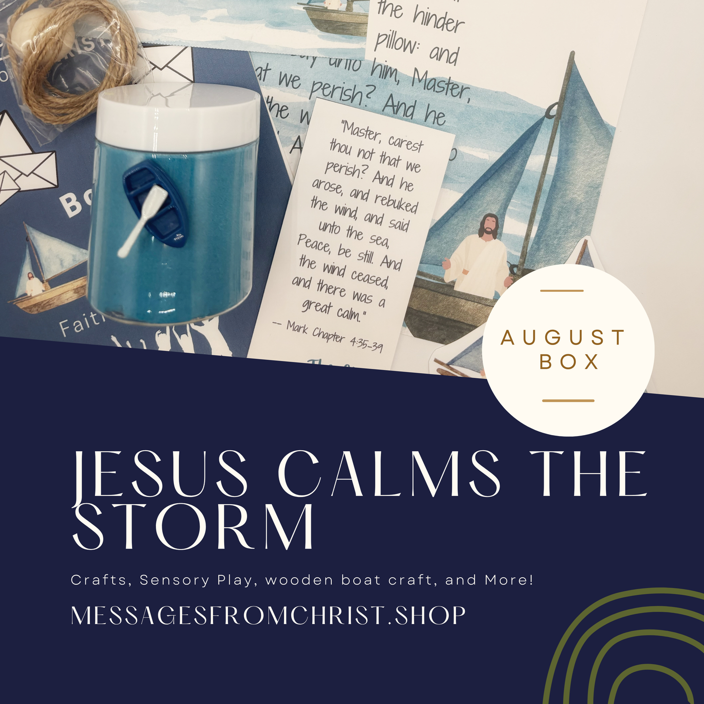 Jesus Calms the Storm - Subscription Box