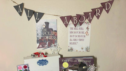 🎄 Polar Express Christmas Book Club Box
