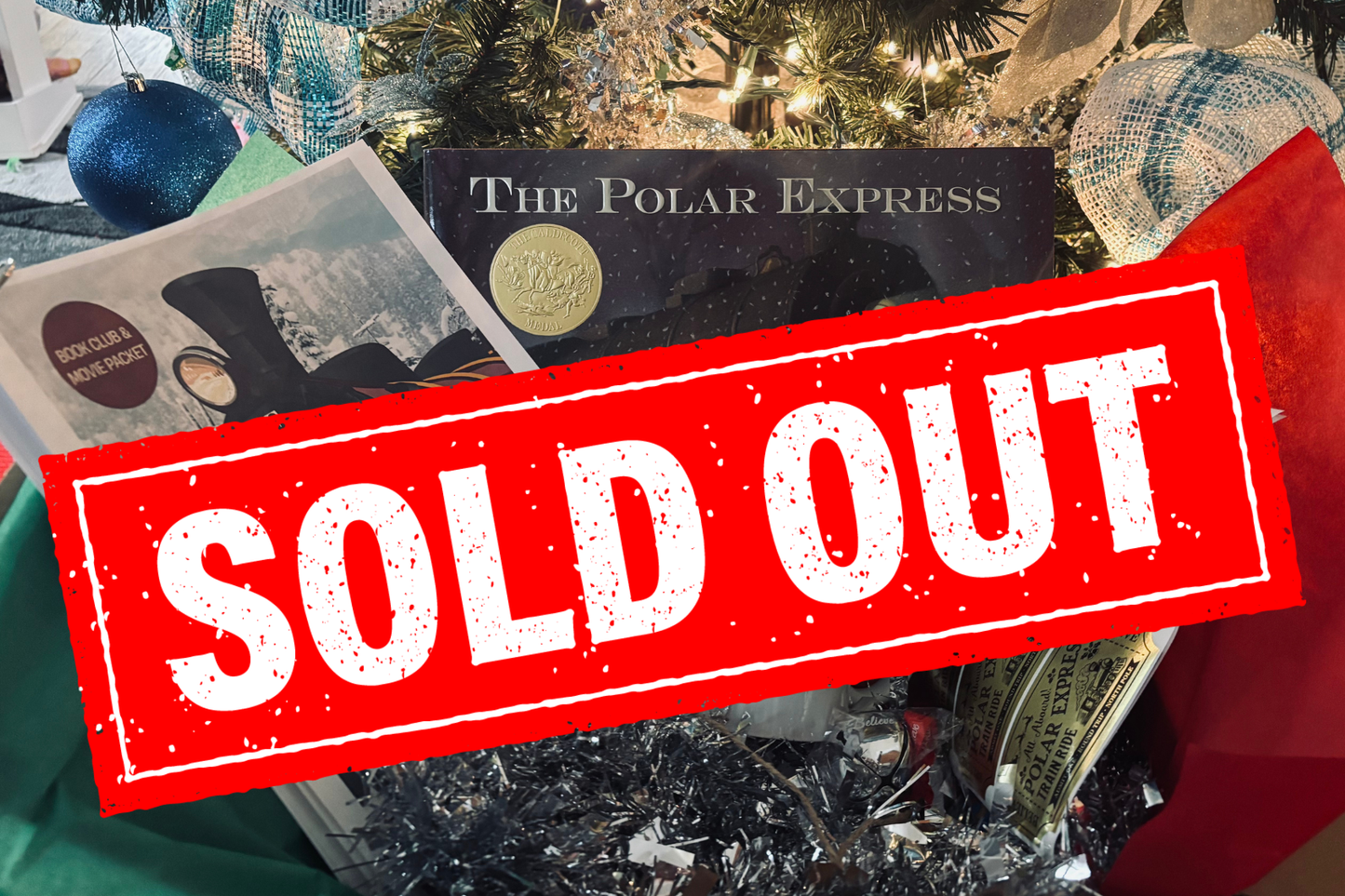 🎄 Polar Express Christmas Book Club Box